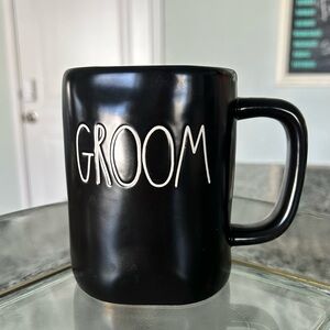 Rae Dunn Groom Black Ceramic Coffee Mug - Men's